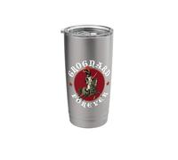 GROGNARD Forever Role Playing Tabletop Gaming RED Stainless Steel Insulated Tumbler