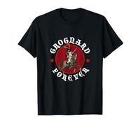 GROGNARD Forever Role Playing Tabletop Gaming RED T-Shirt
