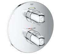GROHE 19985000 Grohtherm 1000 Thermostatic Shower Control Trim with 2-Way Diverter (Head or Hand Shower) for Rapido T Concealed Thermostat