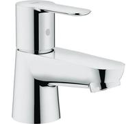 Grohe 20421 Bauedge Single Lever Basin Pillar Tap Chrome 1/2" Xs 2042100