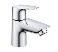 Grohe 20421 Bauedge Single Lever Basin Pillar Tap Chrome 1/2" Xs 20421001