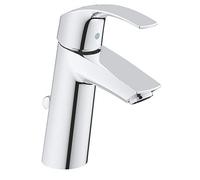 Grohe 2339310E Eurosmart Single-Lever Mixer Tap Medium Height with Energy-Saving Function