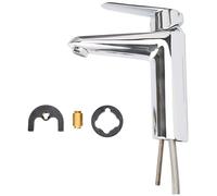 GROHE 23449002 Eurodisc Cosmopolitan Basin Tap with Smooth Body, Medium - Chrome