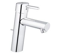 GROHE 23450001 Concetto Basin Tap with Pop-Up Waste, Medium - Chrome