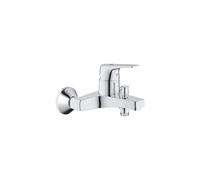 GROHE 23772000 Bath Shower Mixer Tap Chrome - LongLife Cartridge, Dual Outputs, Adjustable Flow Limiter