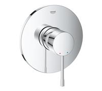 Grohe 24057001 Essence Chrome Recessed Manual Shower Valve - Round Trim