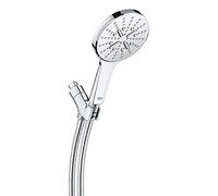 GROHE 26604000 Rainshower SmartActive Hand Shower Kit - 3 Sprays, 1.75 gpm, Chrome