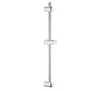 GROHE 27499000 Euphoria Shower Rail (600 mm) | Shower rail for head or hand shower, height adjustable, universally compatible with GROHE shower holders (chrome, 27499000)