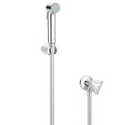 Grohe Tempesta-F Gloss Chrome Effect Wall-Mounted Single-Spray Pattern Bidet Sprayer Kit