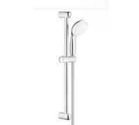 GROHE 27598001 Tempesta 100 Shower Rail Set 2 Sprays 2759810E Riser Handset Hose