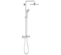 GROHE 27615001 Euphoria 260 Thermostatic Shower System, Chrome