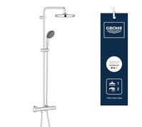 GROHE 27960001 Vitalio Start 210 Shower System, Chrome