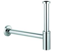 GROHE 28912000 | Bottle Trap | Brass material, LongLife PVD finish, Screw-top for cleaning, Large sliding escutcheon