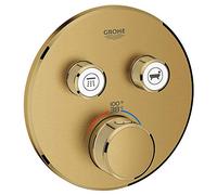 GROHE 29137GN0 Grohtherm SmartControl Dual Function Thermostatic Trim with Control Module, Brushed Cool Sunrise, Without SmartBox