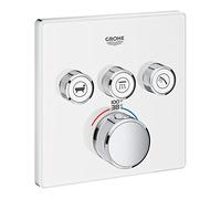 GROHE 29165LS0 29165 Glass Square US THM SmartControl 3, Moon White