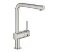 GROHE 30274000 Minta Sink Mixer Tap with Extractable (Imported from Germany)