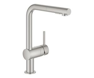 GROHE 30274000 Minta Sink Mixer Tap with Extractable (Imported from Germany)