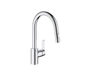 Grohe 31484001 Single-Handle Mixer Tap for Sink, Chrome, Get (German Import)