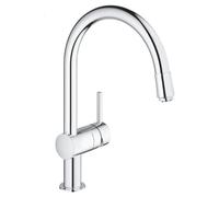 GROHE Minta - Single lever kitchen mixer L-Size for open water heaters chrome