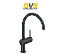 GROHE Minta - Single lever kitchen mixer L-Size with Swivel Spout velvet black