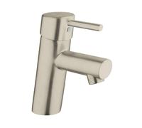 Grohe 34271ENA Concetto S-Size Single-Handle Single-Hole Bathroom Faucet Without Pop-Up - 1.2 GPM Brushed Nickel