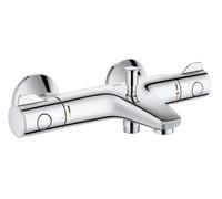 Grohe 34569000 800 Thermostatic Bath Shower Mixer 1/2 Valve Wall Mounted