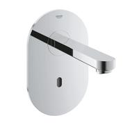 GROHE 36273000 Euroeco Cosmopolitan E Infra-Red Electronic Wall Basin Tap Without Mixing Device - Chrome