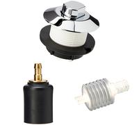 GROHE 38488000 | Air Button, Chrome & Grohe 435070