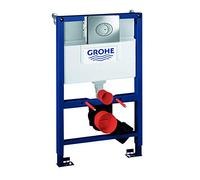 Grohe Rapid SL 3-in-1 Skate Flush Plat Cistern and Fixings WC Toilet Frame 38761