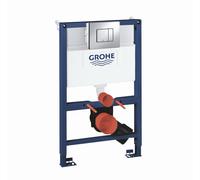 GROHE 3877320A Rapid SL 3 in 1 WC Set incl. 0.82m Concealed Frame and Cistern