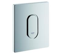 Grohe Flush Plate Arena Chrome Plastic StarLight 116 x 144mm 38857000