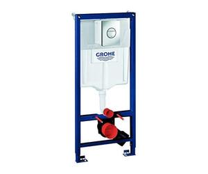 GROHE 38860 000 Rapid SL 3 in 1 WC Set incl. 1.13m Concealed Frame and Cistern