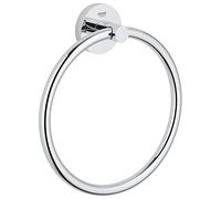 GROHE 40365001 Essentials Towel Ring Silver