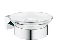 GROHE 40754001 Essentials Frame cube Set with Soap Dish Silver