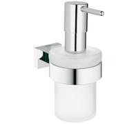 GROHE 40756001 Essentials Cube Soap Dispenser Silver