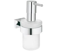 GROHE 40756001 Essentials Cube Soap Dispenser Silver