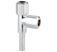 Grohe 41007000 WAS T-Shape Piece DN 10 Chrome-plated 3/8 Inch