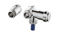 Grohe 41043000 WAS Valve Fitting 1/2-Inch DN 20 with Connector on Right Chrome-Plated
