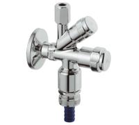 Grohe 41082000 Angle Valve Chrome-Plated 0.5-inch with Tube Aerator
