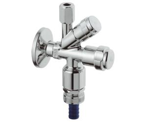 Grohe 41082000 Angle Valve Chrome-Plated 0.5-inch with Tube Aerator