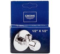 GROHE Angle Valves Neutral Handle Angle Valve 1/2" Chrome 22032000