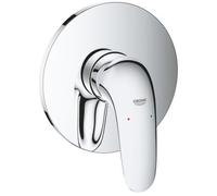 GROHE Eurostyle Solid Single-Lever Shower Mixer Trim Set, Concealed Installation, Chrome, 24046003