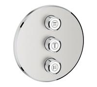 Grohe Bathroom Tap for Concealed Installation Grohtherm SmartControl Supersteel