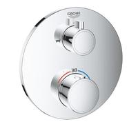 Grohe Bathroom Tap for Concealed Installation Grohtherm Thermostatic 2-way diverter bathtub Chrome 24077000