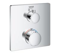GROHE Grohtherm - Concealed thermostatic shower mixer for 1 outlet chrome