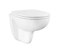 GROHE BAU Ceramic Wall Hung WC Set, Alpine White, 112949SH00