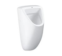 Grohe Bau Modern Bathroom Ceramic Wall Hung Concealed Outlet Toilet Urinal 355 X 552mm Alpine White With Fixing Set