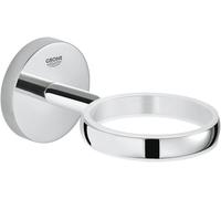 GROHE Baucosmopolitan Neutral Glass/Soap Dish Holder Chrome 40585001