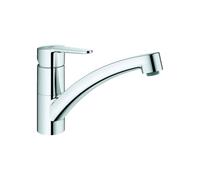 Grohe BauEco Single lever Kitchen sink mixer Tap - Chrome