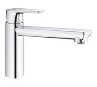 Grohe Basin Mixer Tap BauEdge With round perforated handleChrome